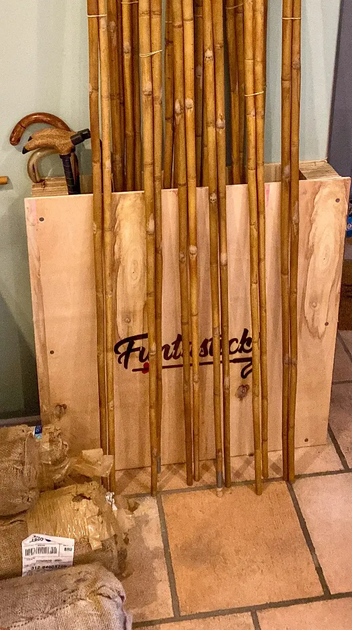 Bâtons de bambou